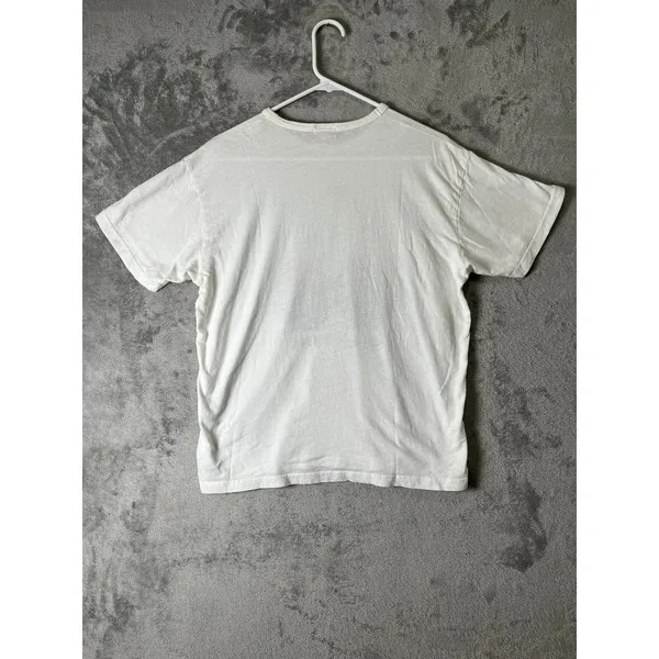 MOTHER The Sleep Over Tee XS White Cherry Graphic Never Mind Short Sleeve TShirt - Image 3