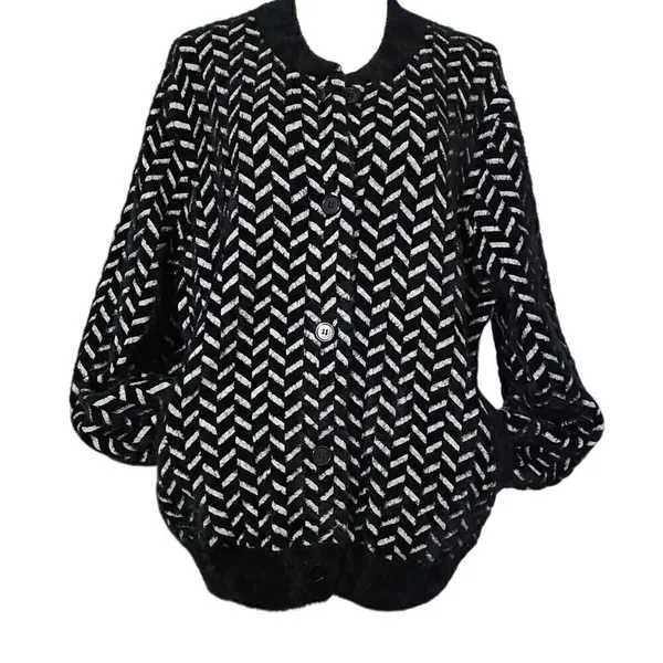 Liverpool Los Angeles Cardigan Button front Sweater Jacket Soft, Size XL NWOT. - Image 2