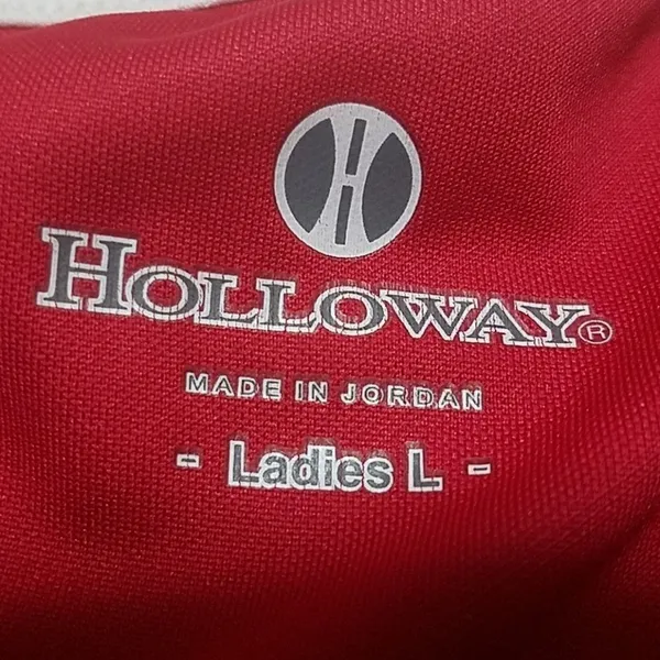 Holloway Red & White Nebraska Huskers Tee (Large) - Image 6