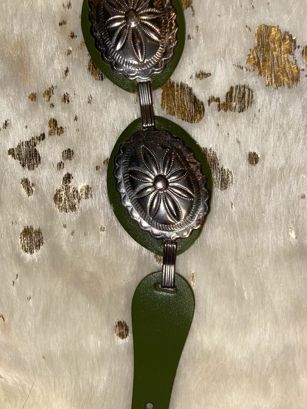 vintage western belt - Image 3