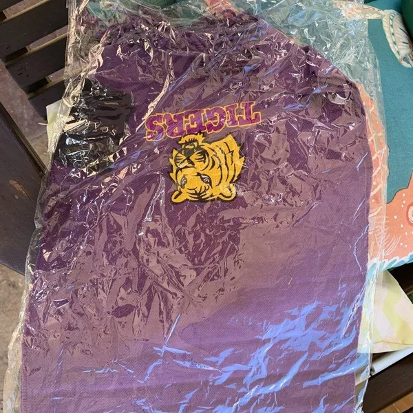 LSU tiger scarf Purple - Image 2