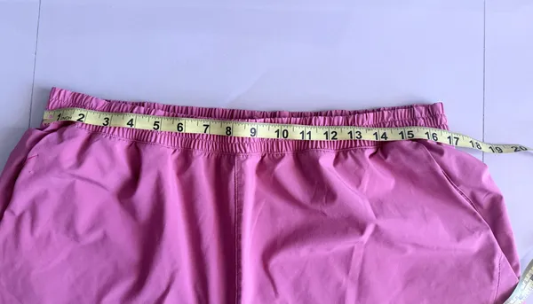 Peloton Output Climb Shorts XL Mens Pink 7" Training Hybrid Cycling Lined Gym - Image 5