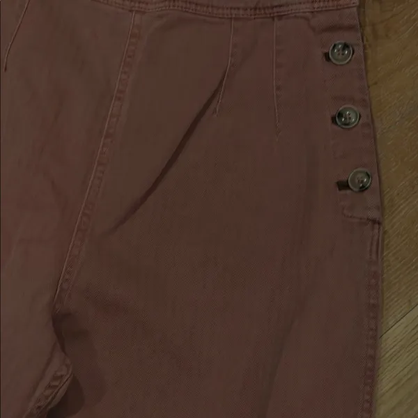 Free People Clean Mod Utility Crop Pant Mauve Size‎ 12 - Image 5
