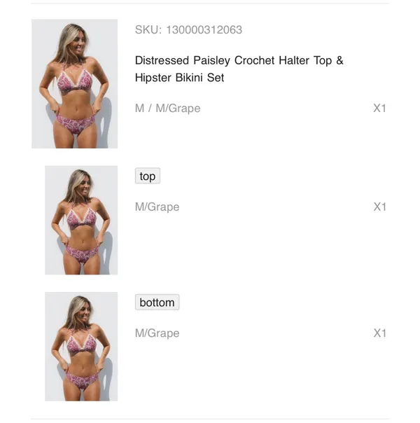 Cupshe Bikini Set - Image 3