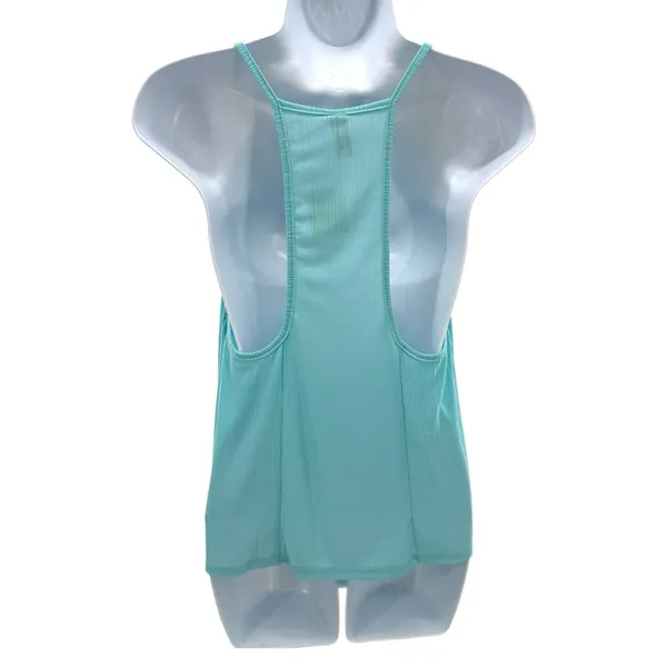 NWT Intimately Free People Mint Ribbed Open Back Tank Top Size Small‎ - Image 2