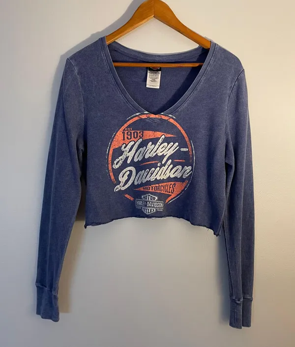 Harley Davidson Long Sleeve Tee - Image 2