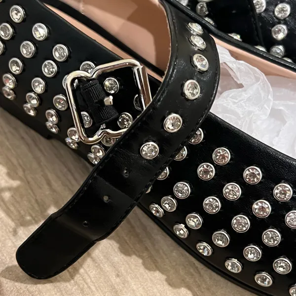Flat Shoes Rhinestones Flats Studs Flats Strap Flats Espadrilles Loafers Mocasins - Image 10