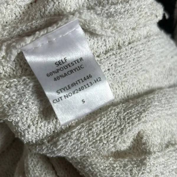 Creaman sweater tank top Black - Image 4