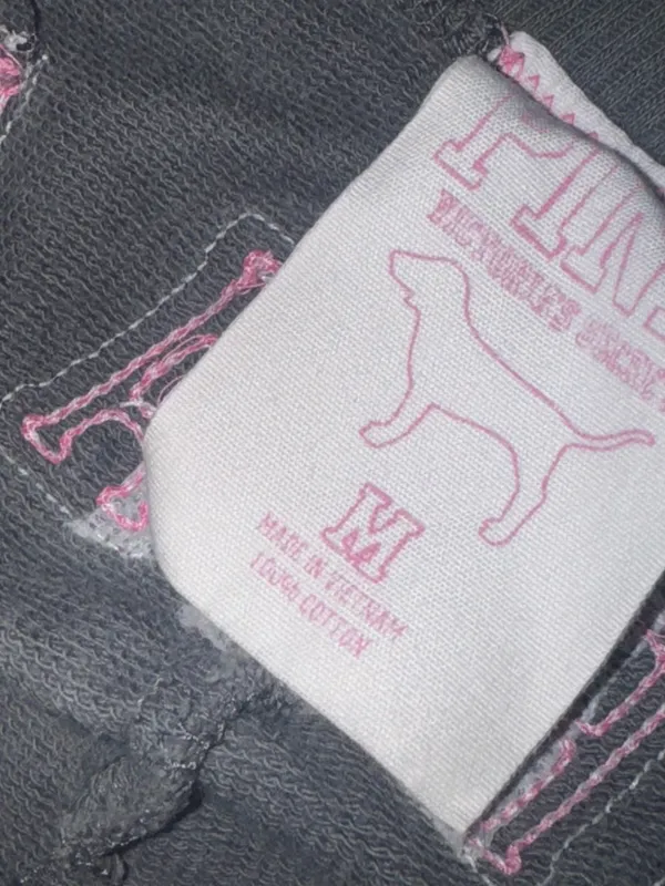PINK Victoria’s Secret VINTAGE 2006 OG VS PINK Y2K CROPPED SWEATPANTS - Image 9