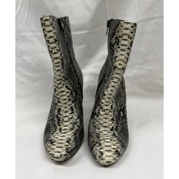 Chinese Laundry Women's Koraline Multi-Color Snake Print‎ Ankle Heeled Boots 7 - Image 4