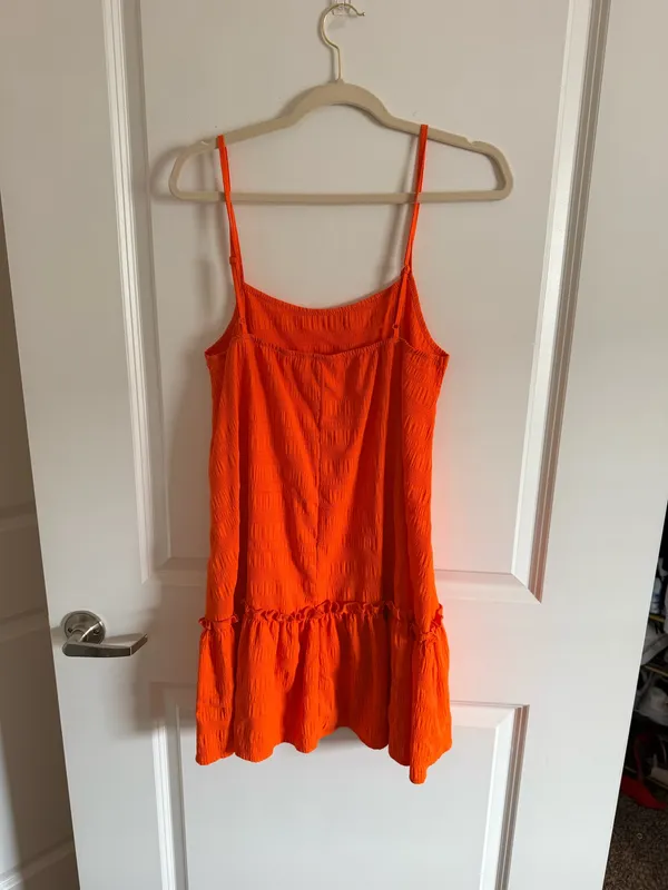 Shein Dress Mini Orange - Image 2