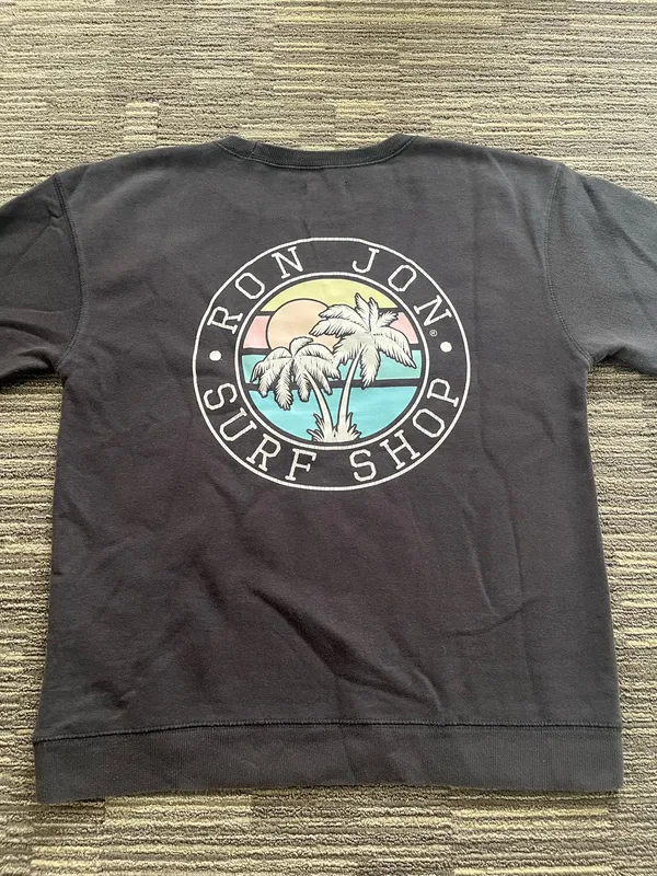 Ron Jon Dark Blueish Purple Crewneck - Image 2