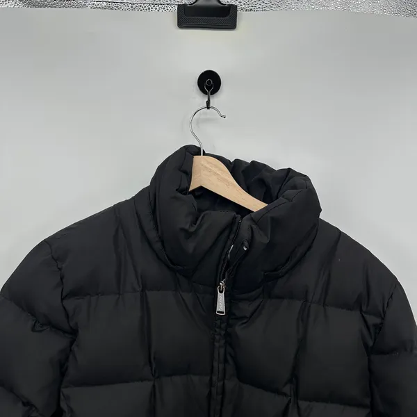 Calvin Klein Womens Black Puffer Jacket XL Duck‎ Down Fleece Lined Quilted Coat - Image 3