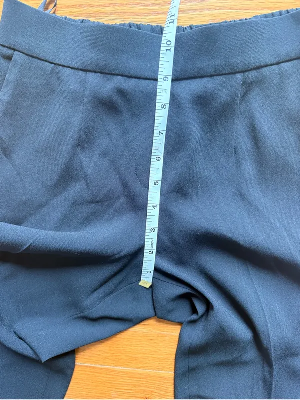 Aritzia‎ Babaton Conan Pant Cropped Pull On Trouser Elastic Black size 2 - Image 4