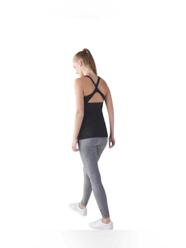 Lululemon Wrap It Up Black Twist-Front Tank Top - Image 2