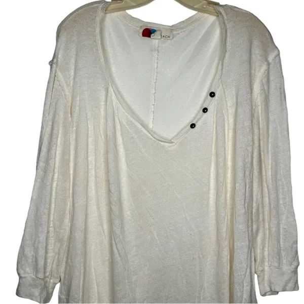 Free‎ People Beach Organic Cotton Oversized Top - Image 2