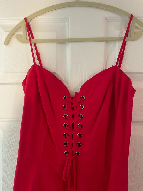 Red Mini Dress - Image 3