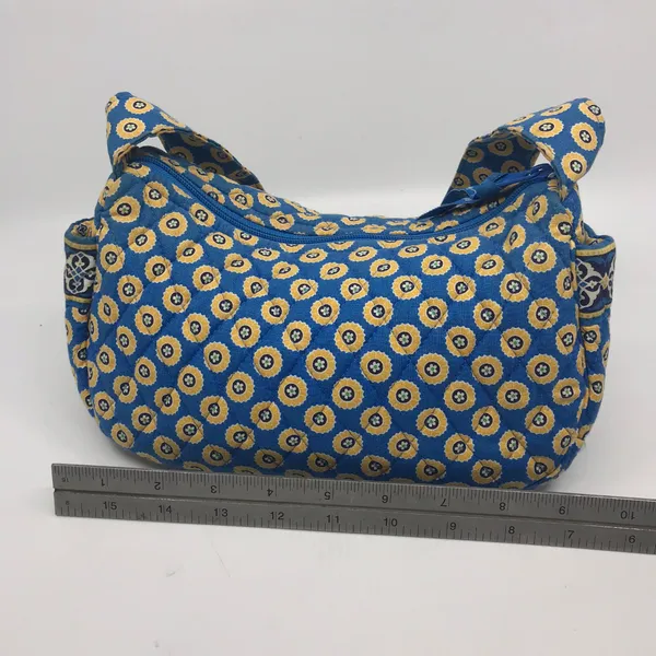 Vera Bradley Blue Tan Nylon Small Handbag - Image 3