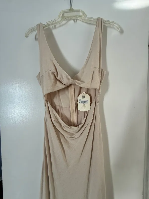NWT Altar’d State Cream Cutout Twist Front Dress - Image 7