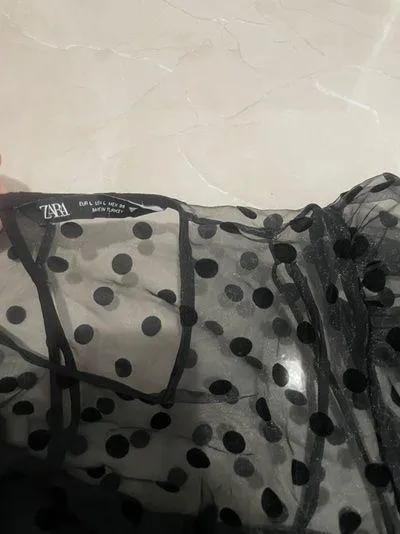 ZARA Organza Blouse - Image 6