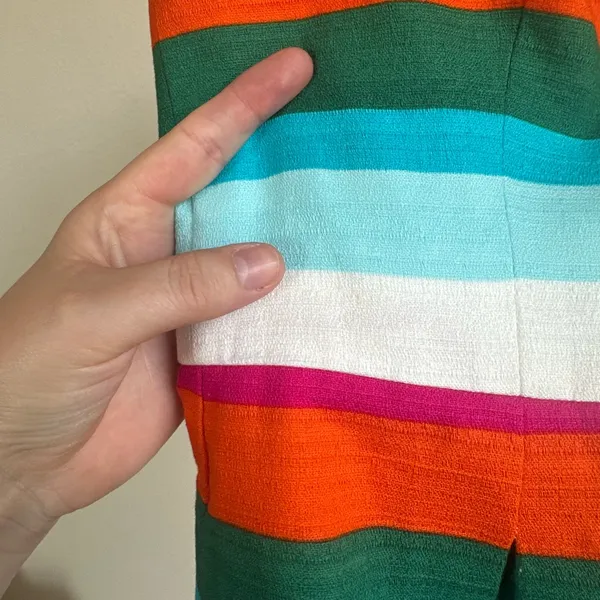 Trina Turk Strapless Striped Mini Dress - Image 14