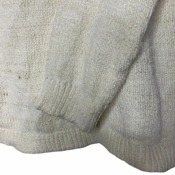 NWOT Eddie Bauer Womens Sweater Size Large Cream‎ - Image 3
