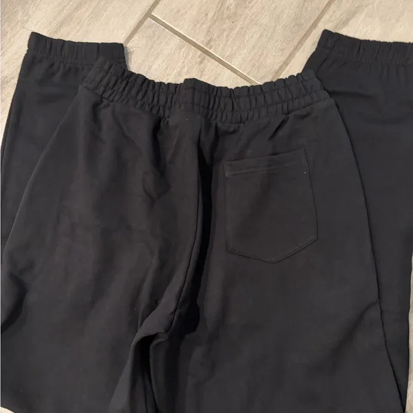 Gymshark Women’s Oversized Black Joggers Size Small Campus Classics NEW - Image 4