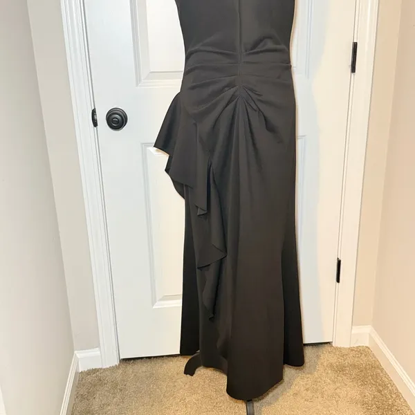 Xscape Women's Evening Bodycon Dress Black 14 Petite - Image 8