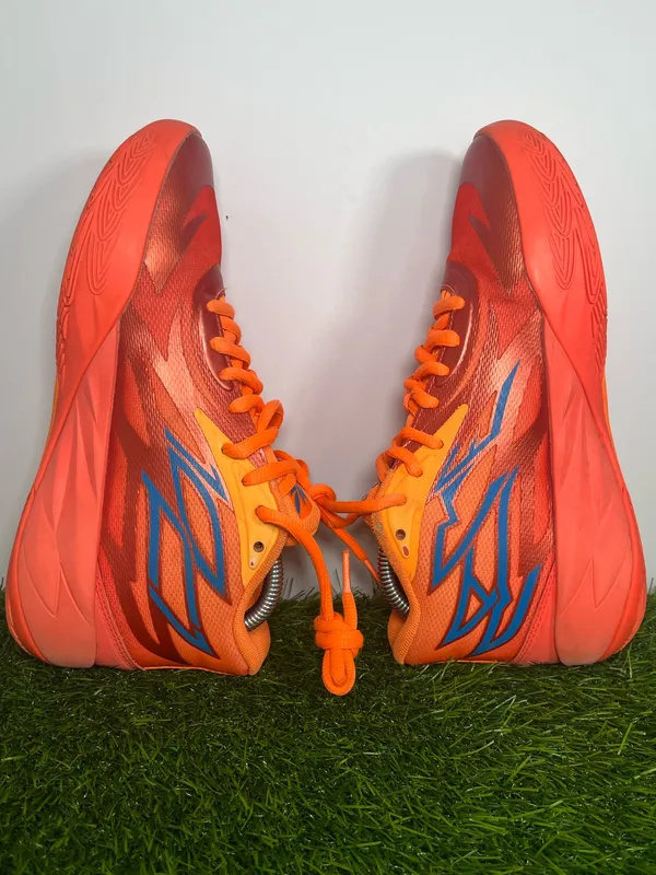 Puma MB.01 LaMelo Ball Orange GS 6Y Basketball Shoes Youth Men 6 Women 7–7.5 EU 38 - Image 6