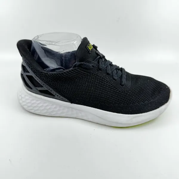 Kizik Athens hands-free sneakers in black with neon green mens 5.5 women’s 7 - Image 4