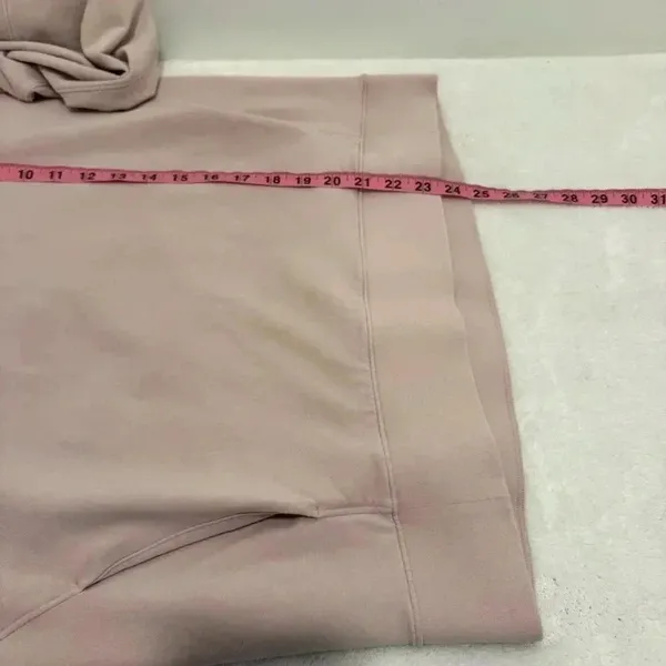 Lululemon Go Forward Blush Pink Pullover‎ Turtleneck Sweatshirt Size 8 - Image 10