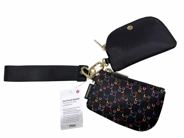 NWT lululemon athletica dual punch Black Multi Color Logo - Image 3