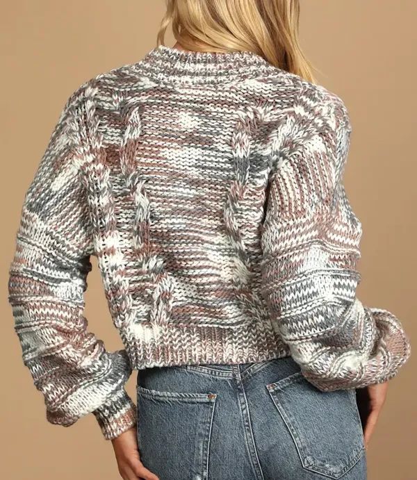 These Three Boutique chunky knit cardigan  - Image 2