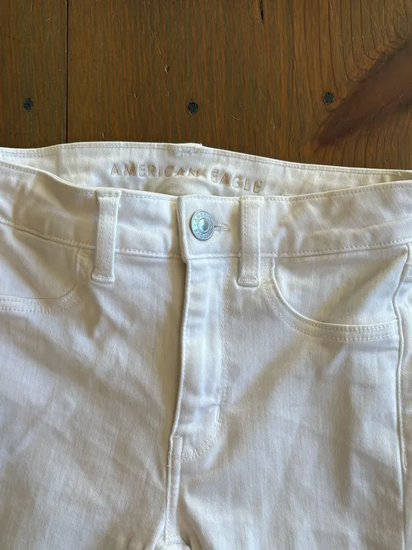 American Eagle Outfitters white skinny Jeans - Image 2