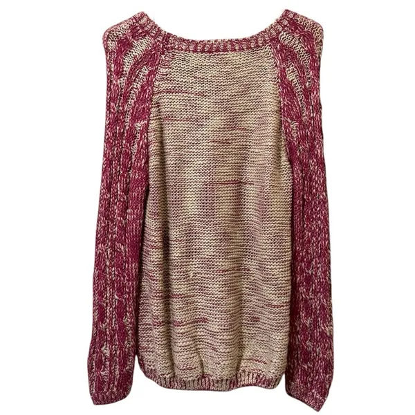 Pretty‎ Good Women Size Large Knit Ribbed Sweater Acrylic Winter Casual Colorful - Image 2