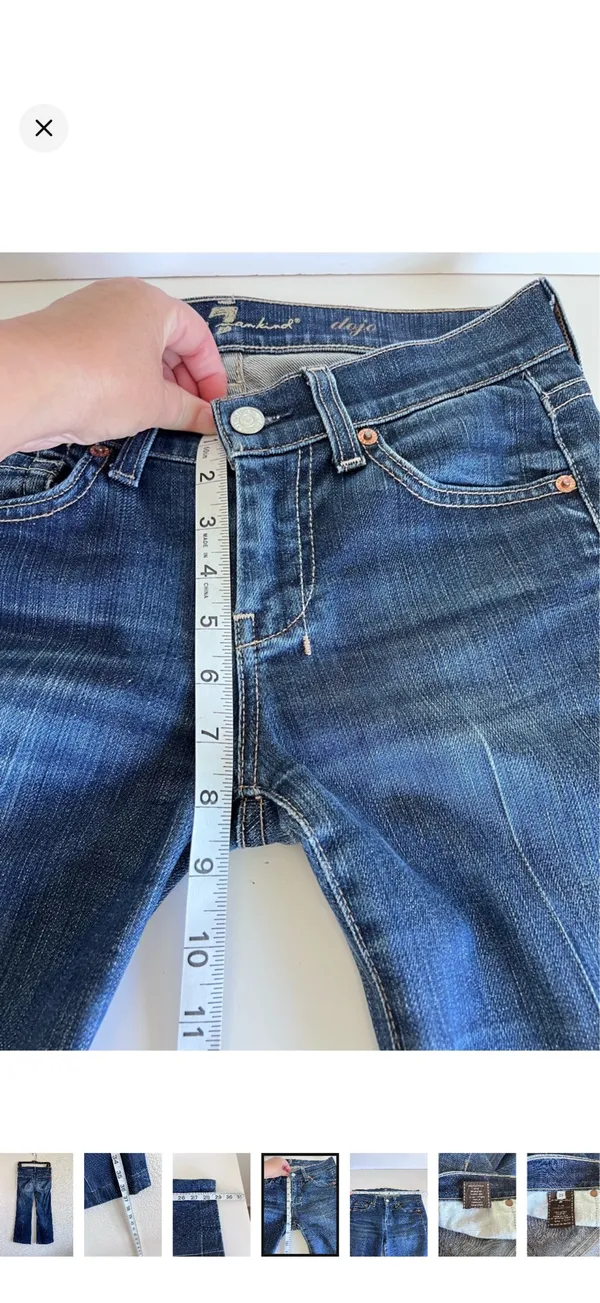 7 for all mankind dojo size 25  - Image 6