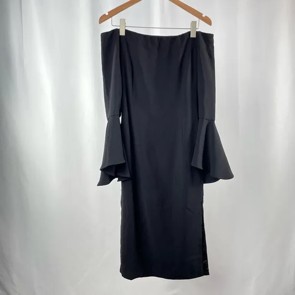 NWT Bardot Solange‎ Dress in Black Size 8 - Image 3