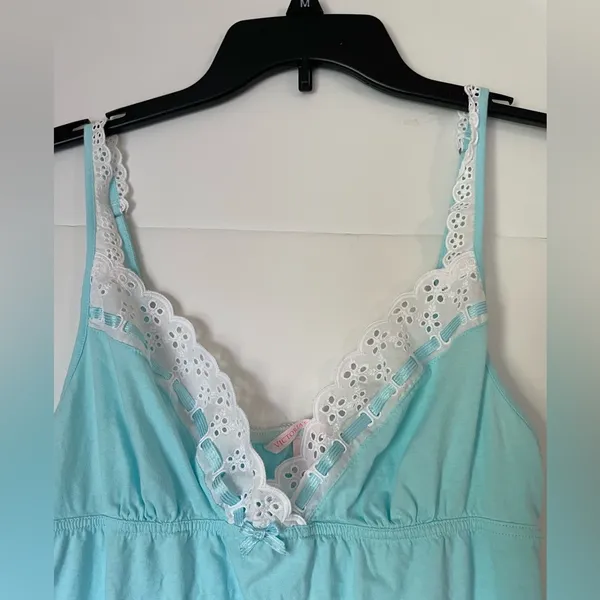 Victoria’s Secret Strappy V-neck Lingerie Chemise Dress Women’s Size Medium A11 - Image 6