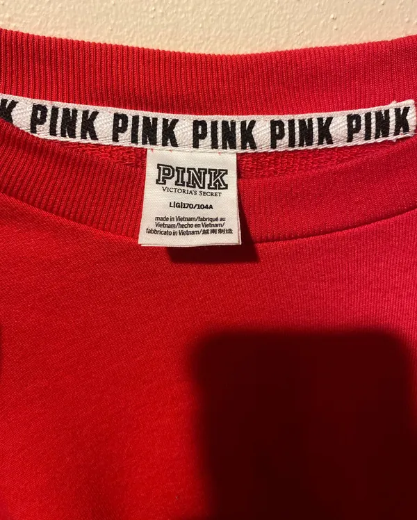 PINK - Victoria's Secret Cropped Crewneck - Image 3