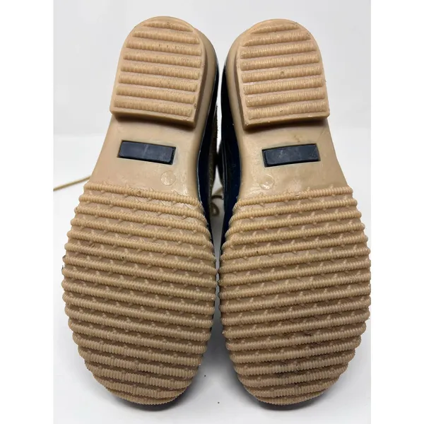 Sugar Skipper Gold Glitter Navy Waterproof Boots Plush Lining‎ Size 10M Scuffed - Image 5