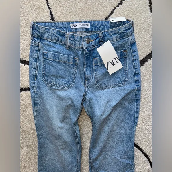 Zara Z1975 Bootcut Jeans With A High Waist - Image 6