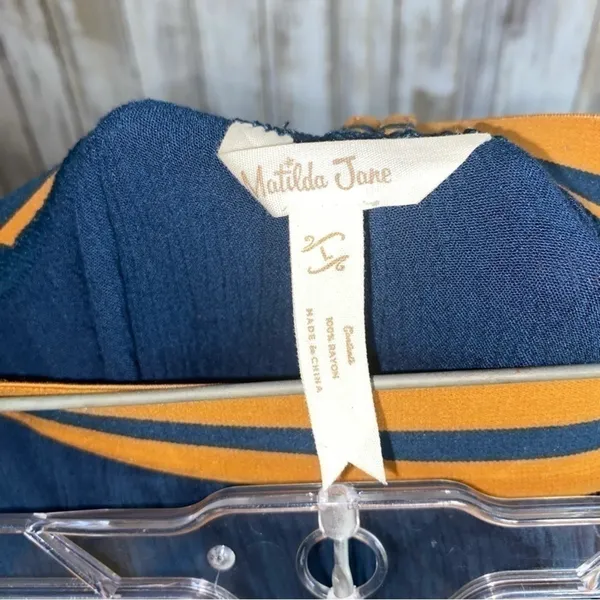 Matilda Jane Moments With You Try Something New Navy Pants •Large - Image 6