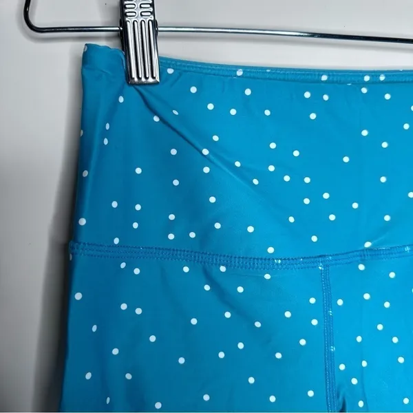 O’Neill NWT Aqua Las Flores Saphira Polka Dot Biker Shorts Size XS - Image 7
