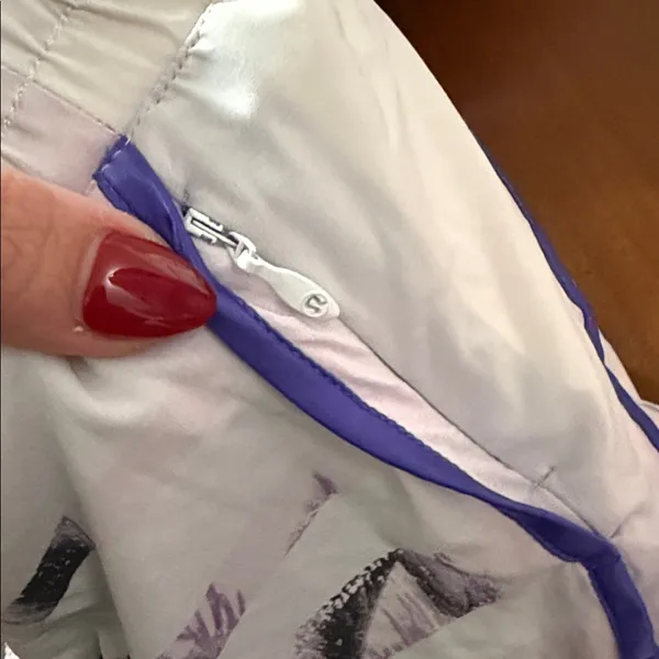 Lululemon super squad purple athletic shorts woman size 4 - Image 6