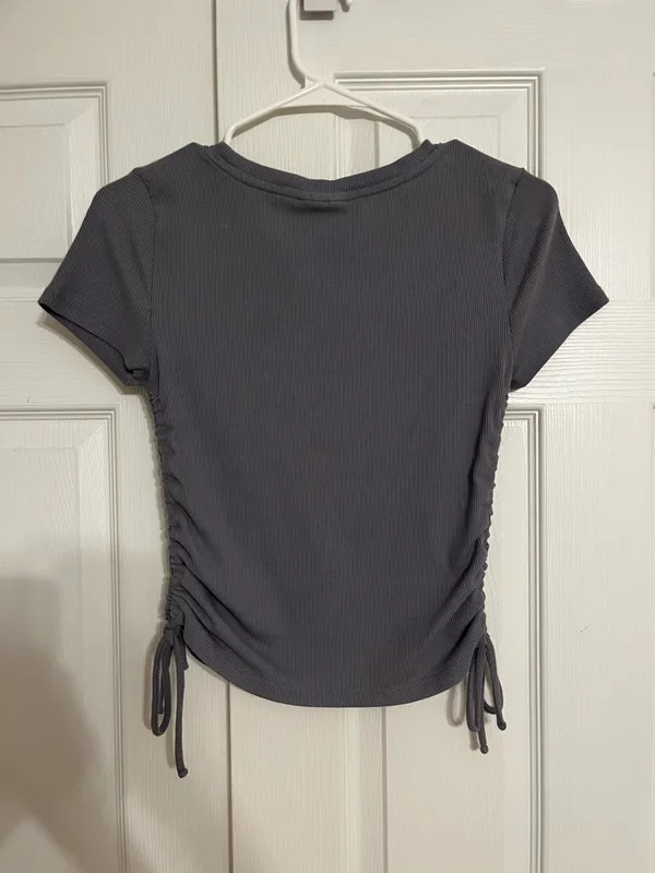 TJ Maxx Blue Grey Top - Image 3