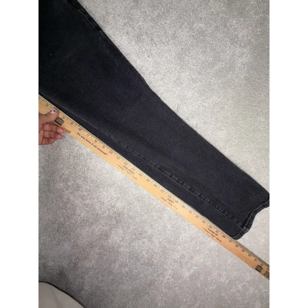 good american good legs straight jeans black 10/30 - Image 11