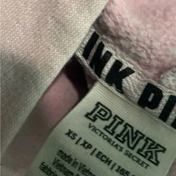 Victoria's Secret PINK Light Pink Pullover Hoodie - Image 2
