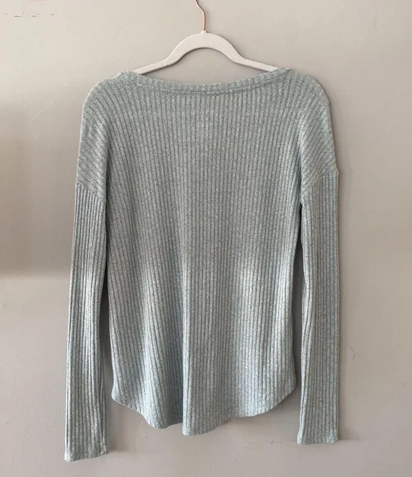 American Eagle soft & sexy rib long sleeve - Image 6