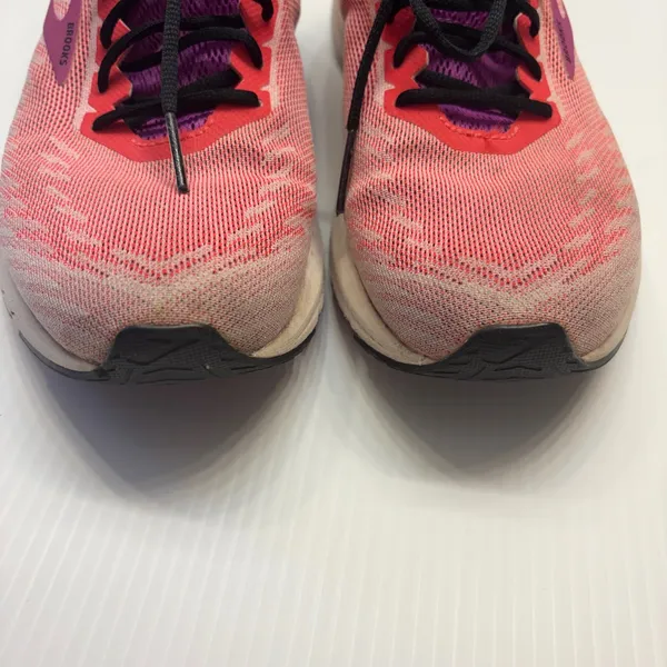 Brooks Ravenna 10 Running Shoes Womens 9.5 Pink Coral Purple GuideRails Sneakers - Image 5