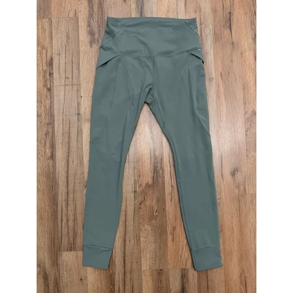 Avalanche Outdoor Supply High Rise‎ Leggings Sage Green Small - Image 2